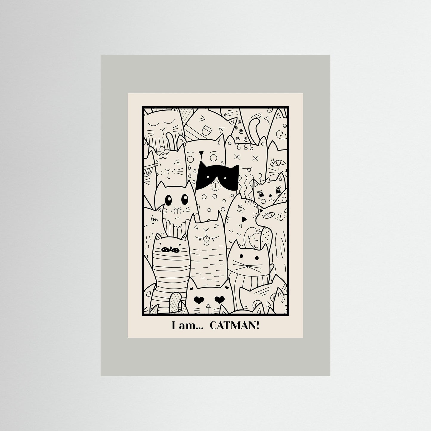 CATMAN by Verdi Art
