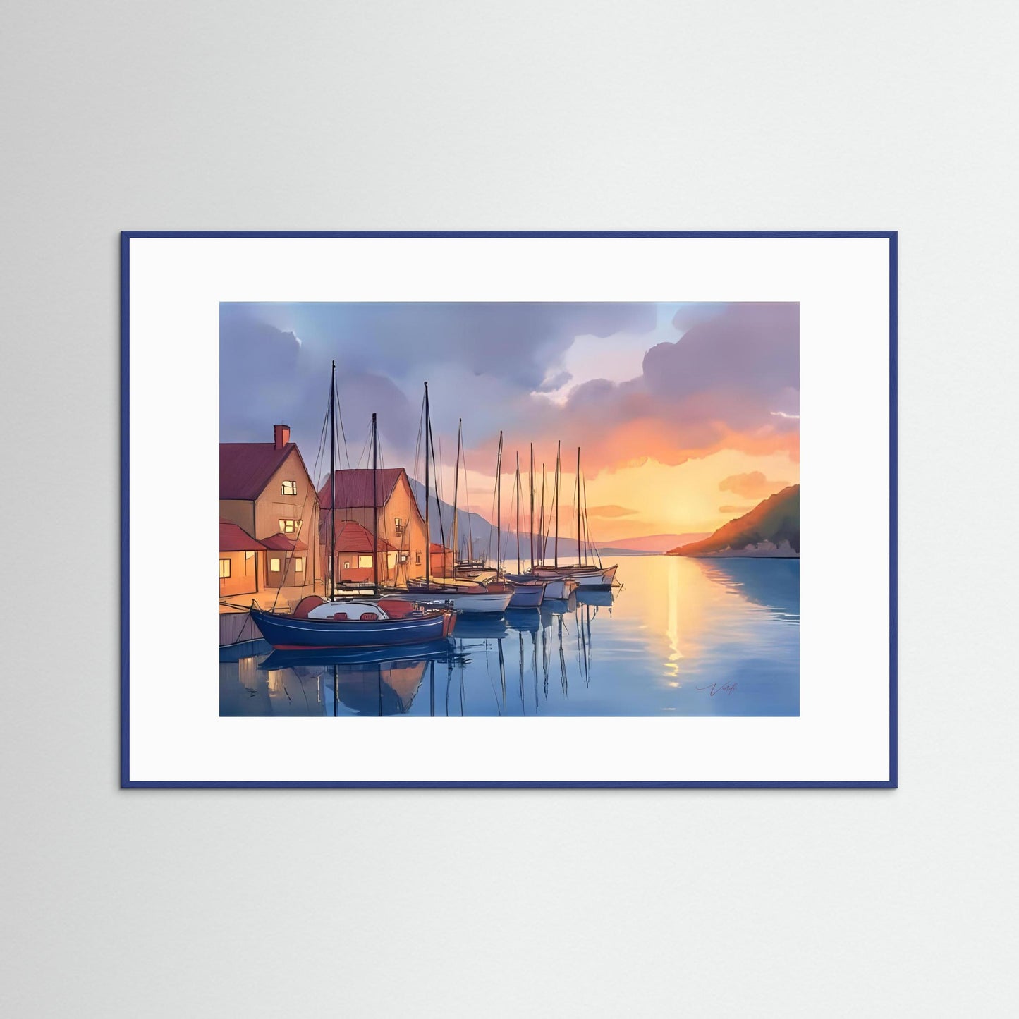 Tranquility by Verdi Art