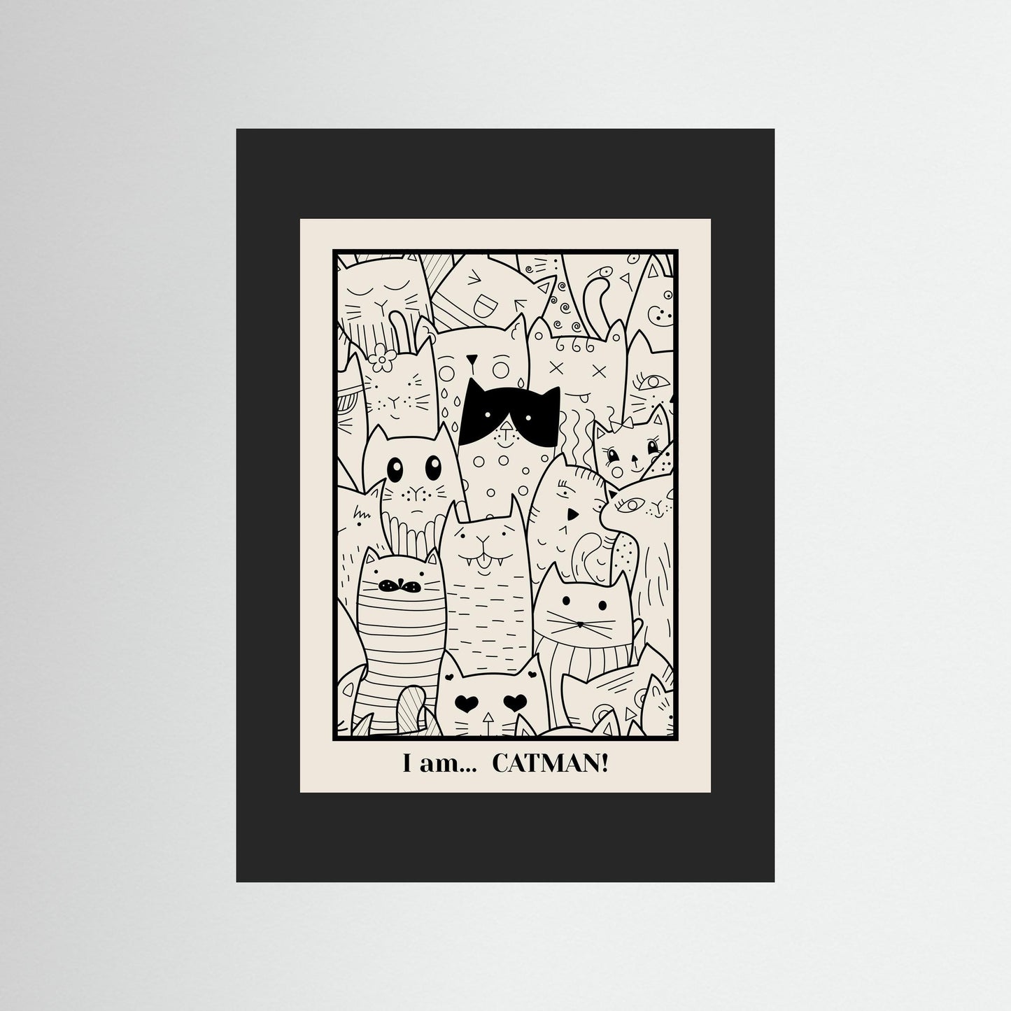 CATMAN by Verdi Art