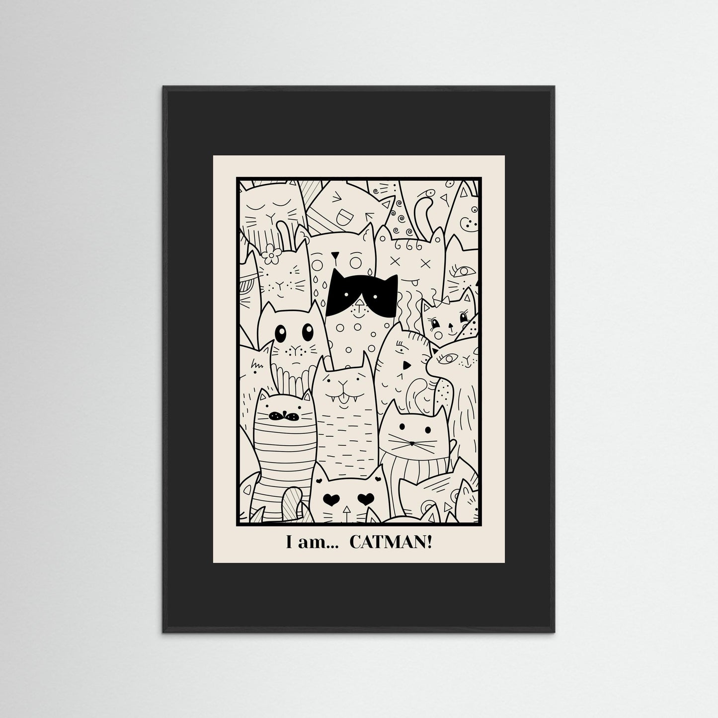CATMAN by Verdi Art