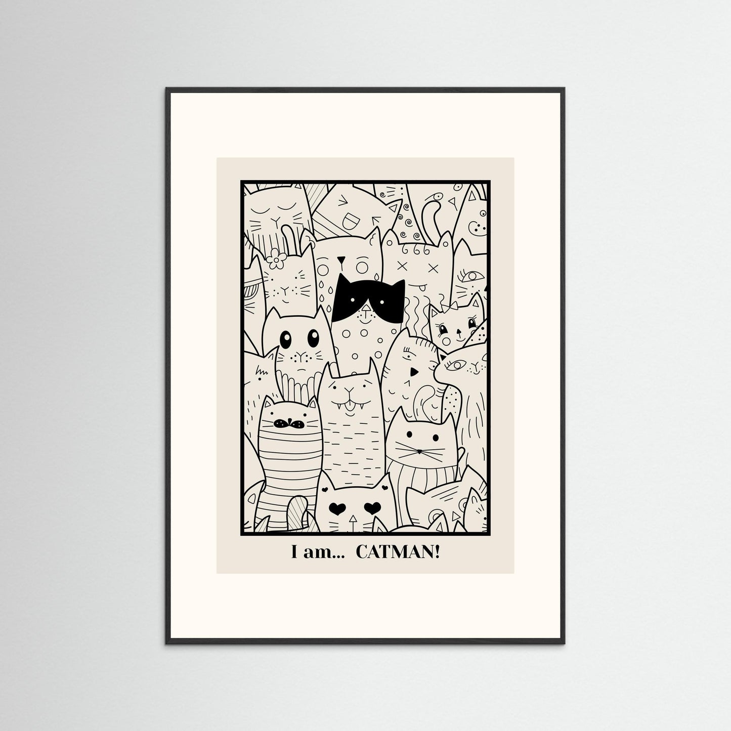 CATMAN by Verdi Art