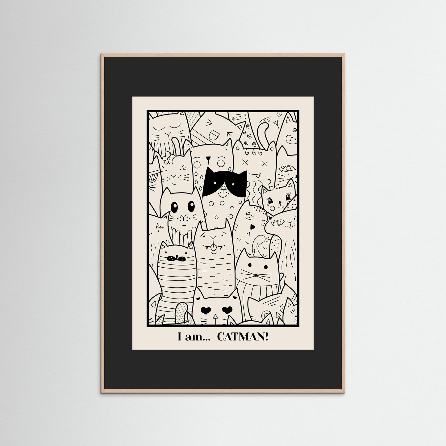 CATMAN by Verdi Art
