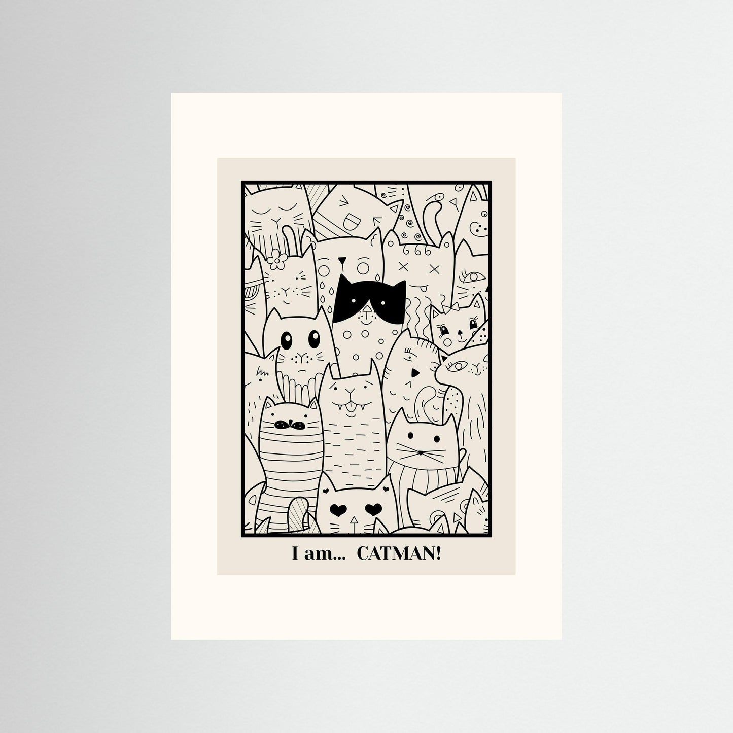 CATMAN by Verdi Art