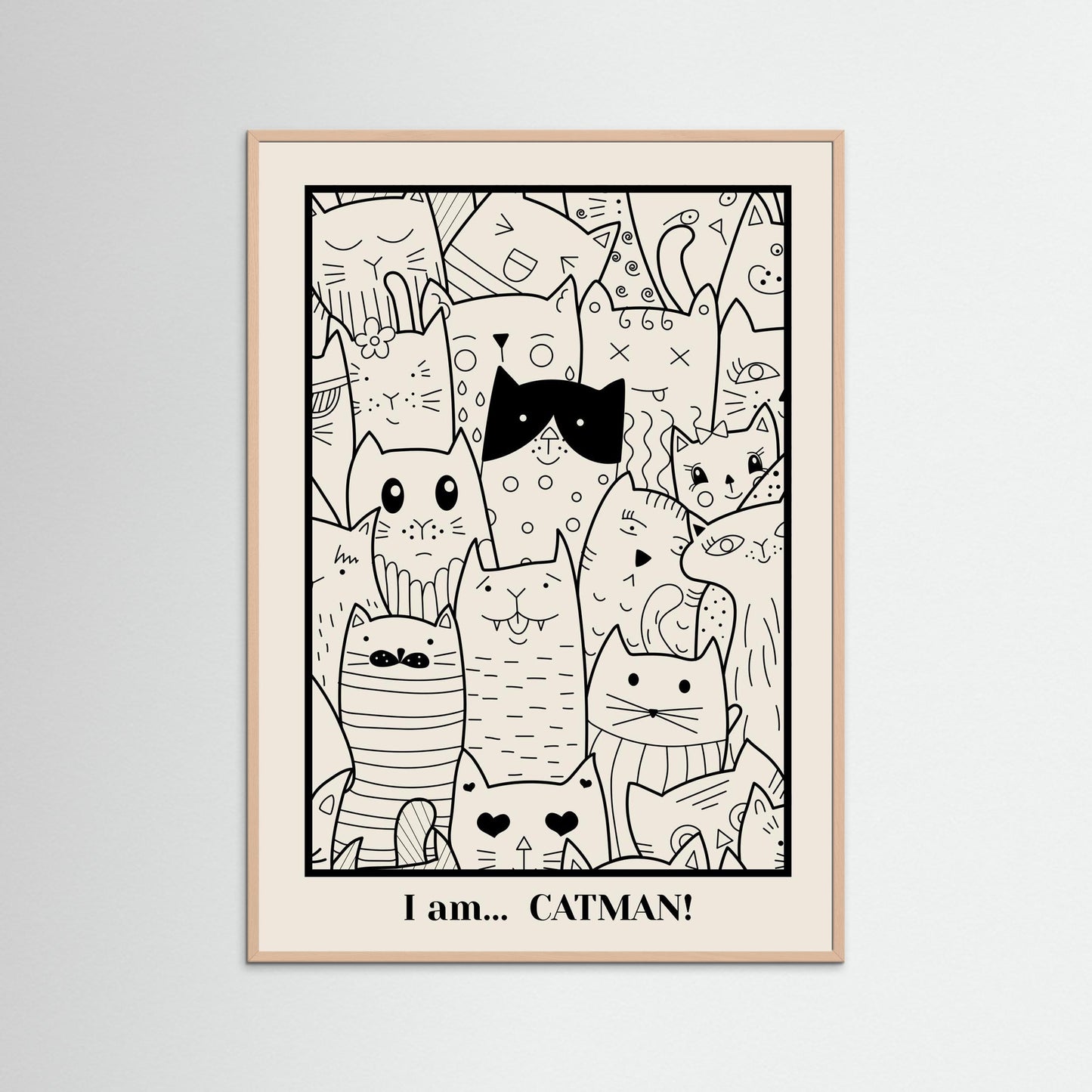 CATMAN by Verdi Art