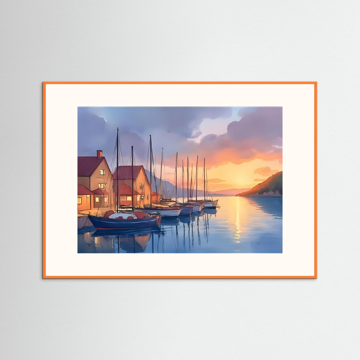Tranquility by Verdi Art
