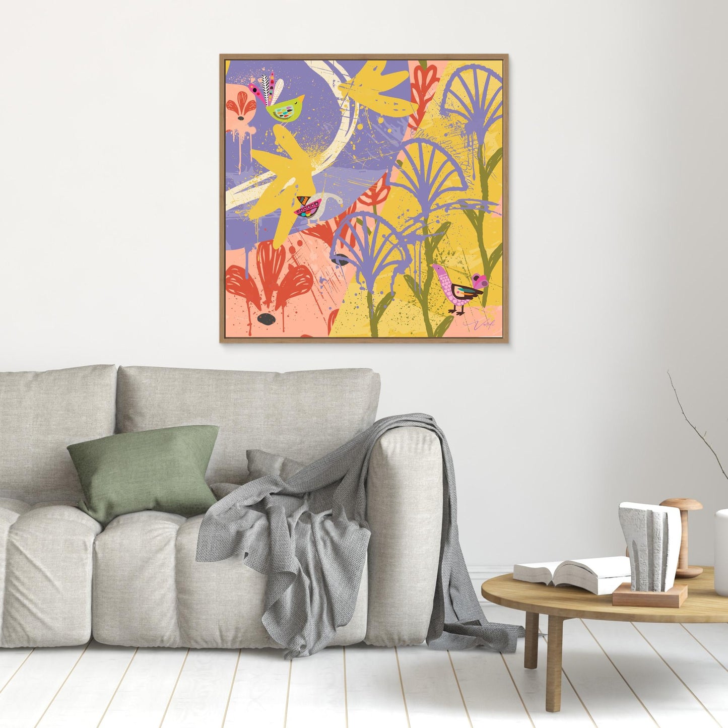THREE LITTLE BIRDS by Verdi Art