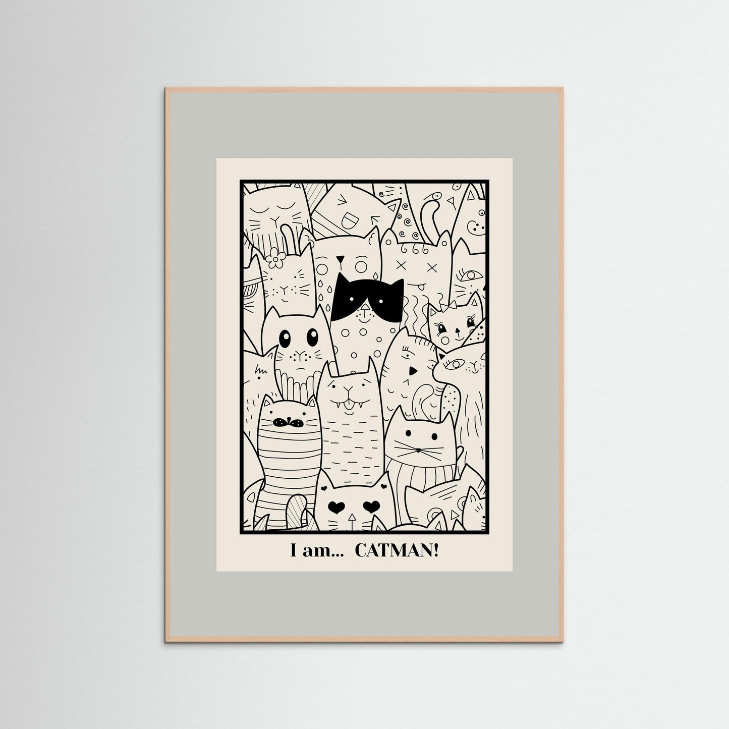 CATMAN by Verdi Art