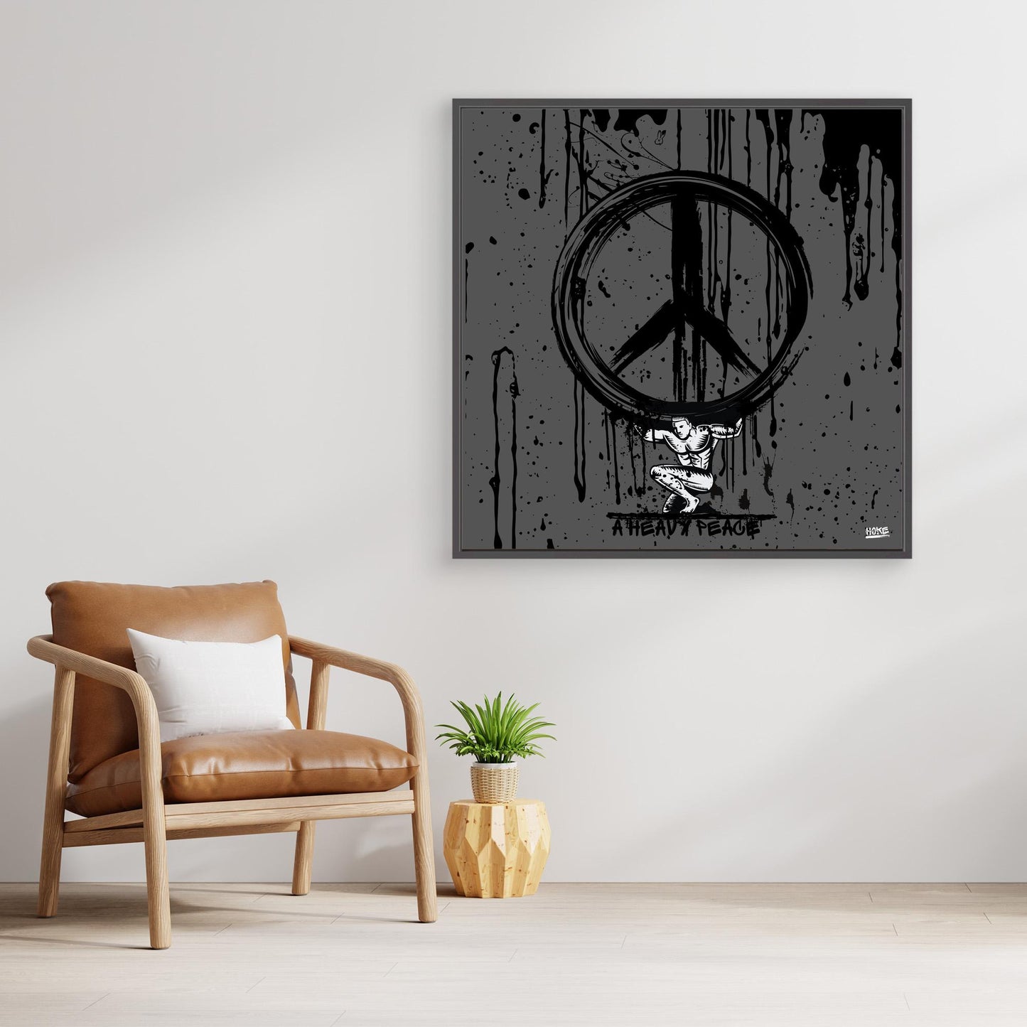 A HEAVY PEACE by Hoke Studio