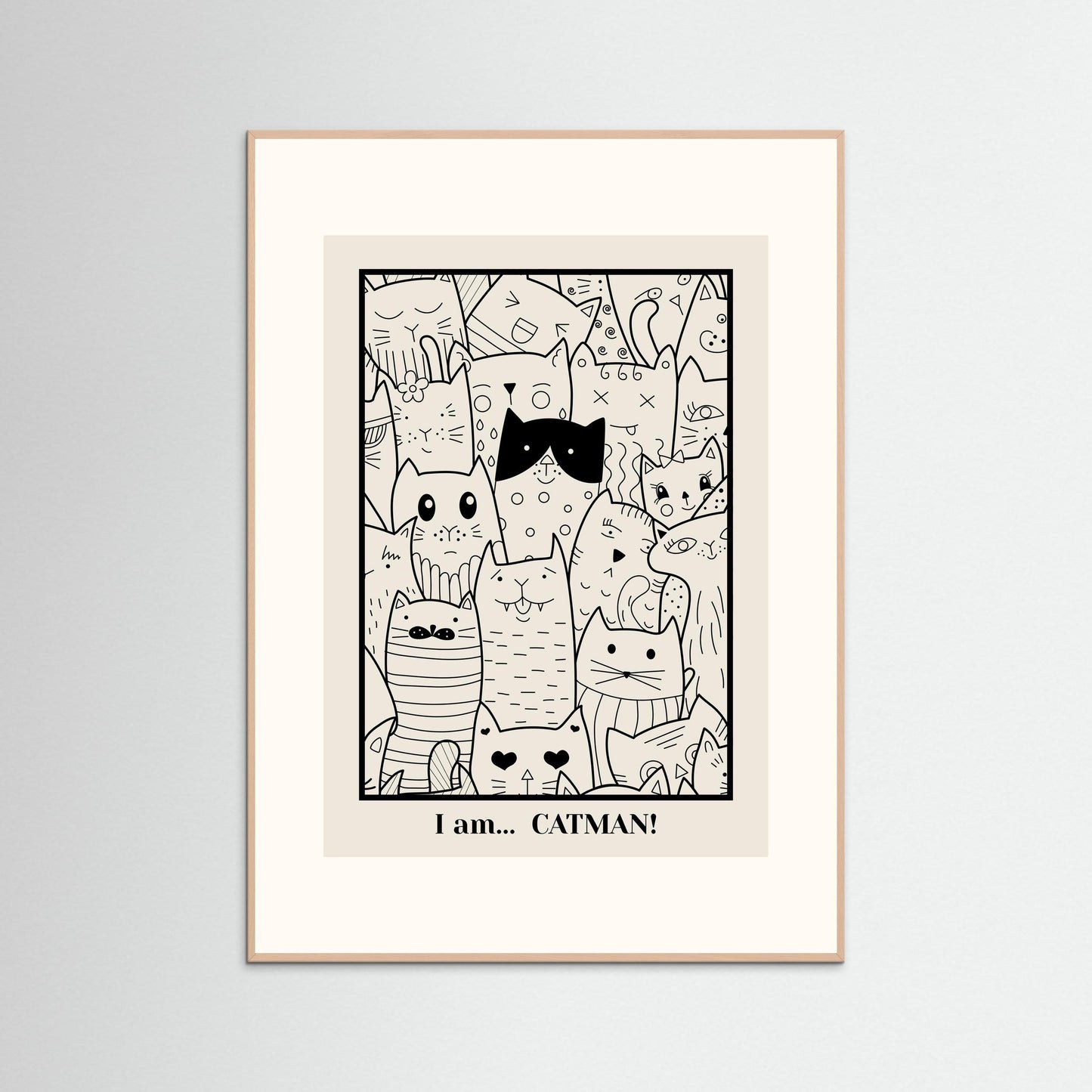 CATMAN by Verdi Art