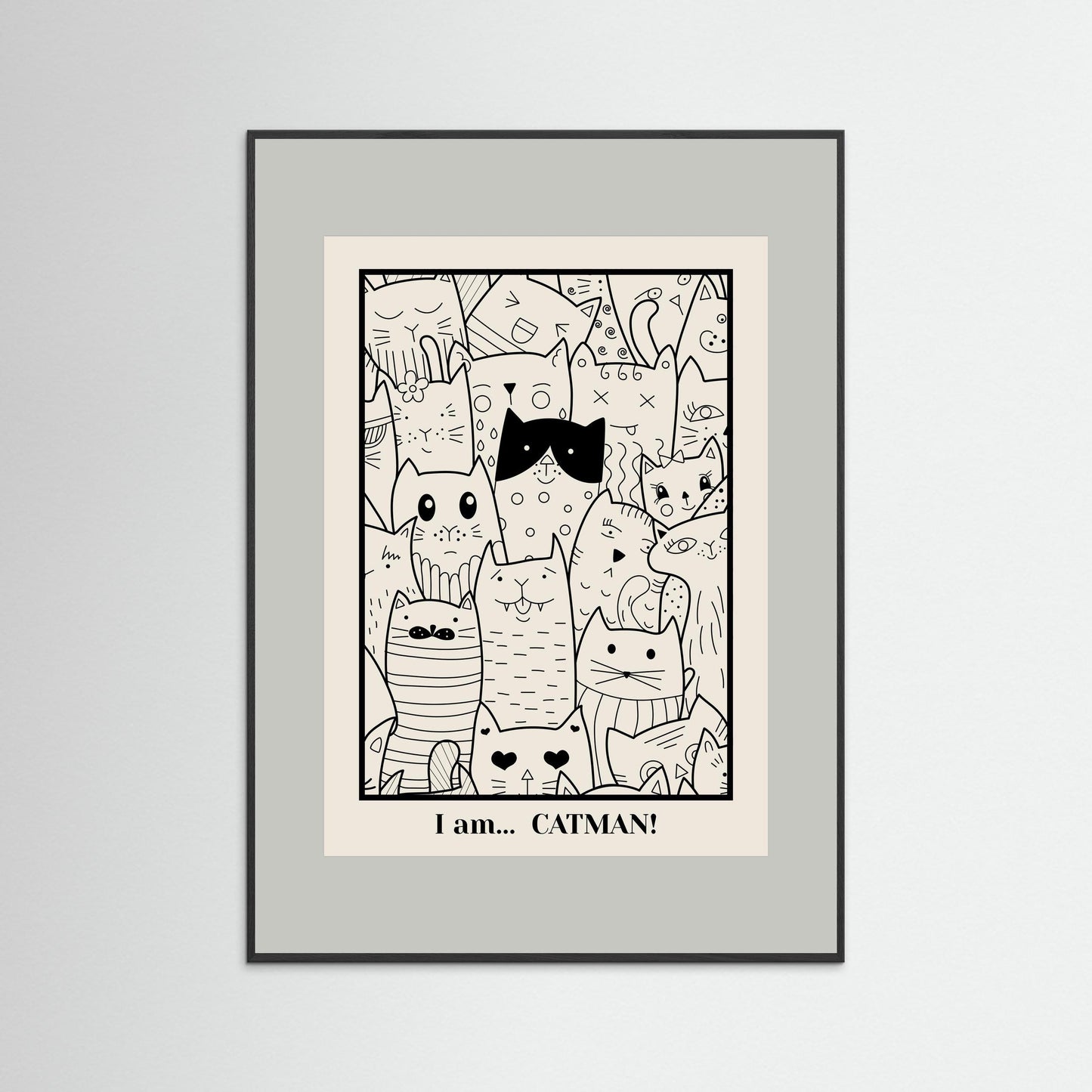 CATMAN by Verdi Art