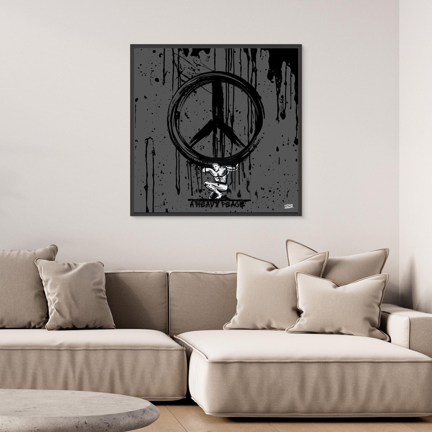 A HEAVY PEACE by Hoke Studio