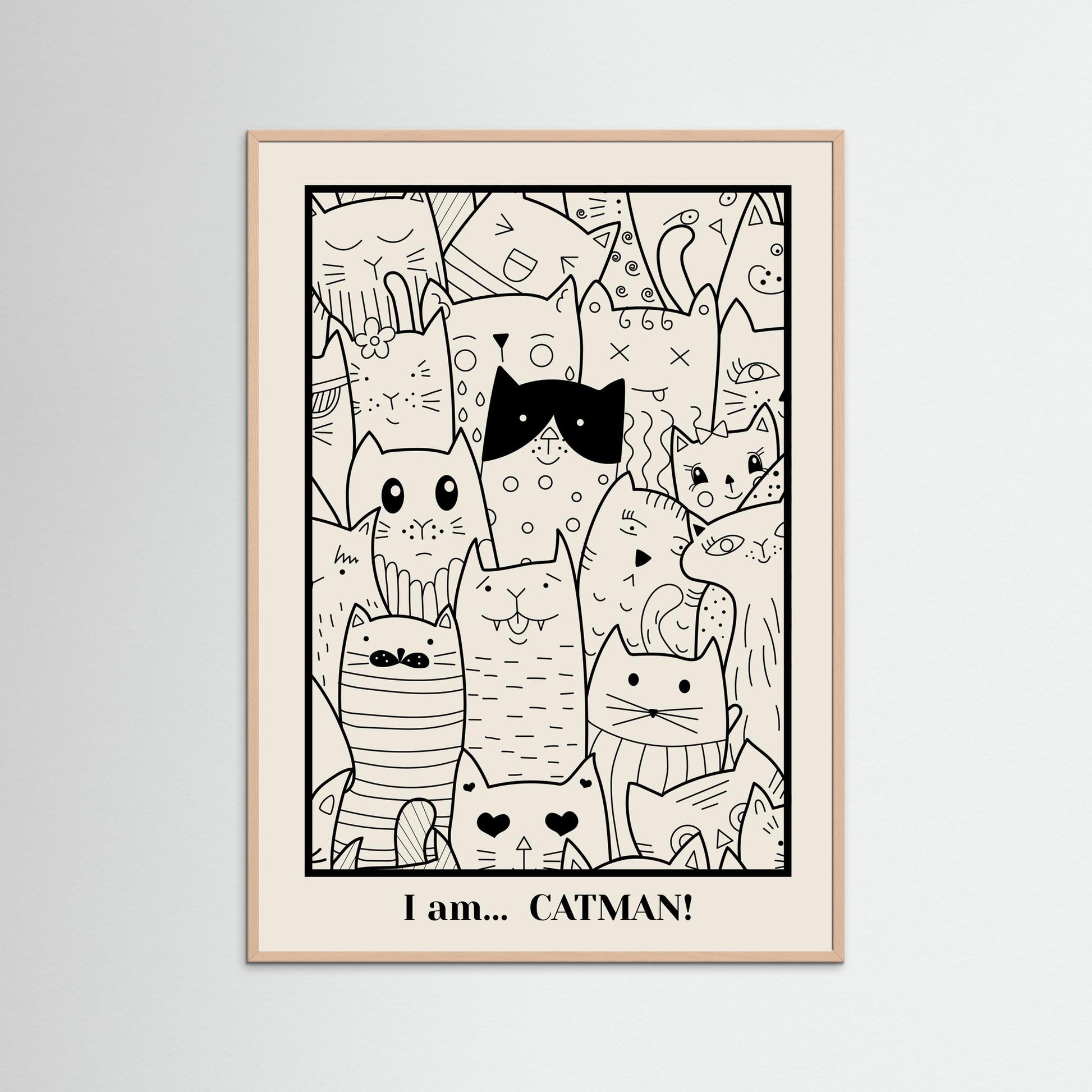 CATMAN by Verdi Art