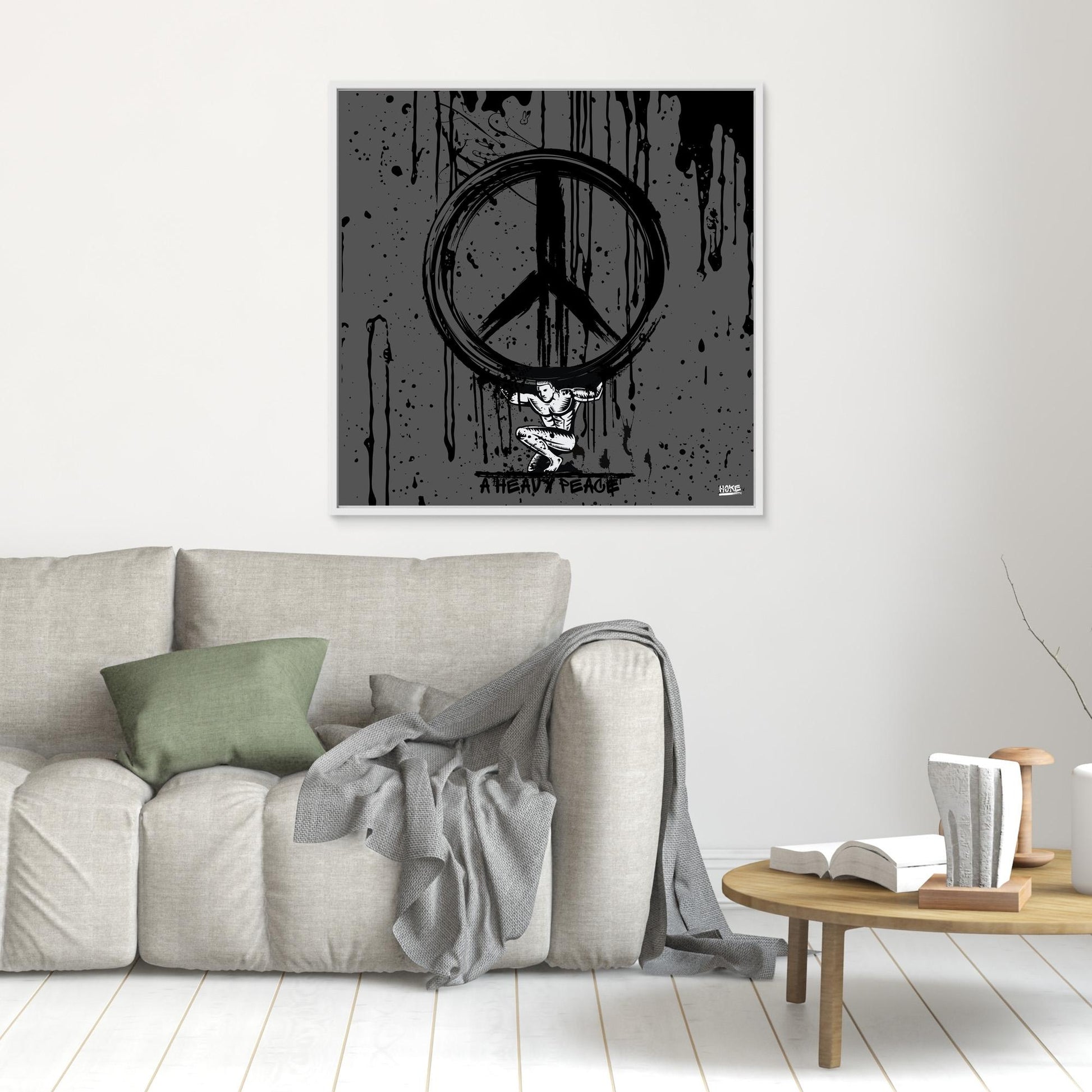 A HEAVY PEACE by Hoke Studio