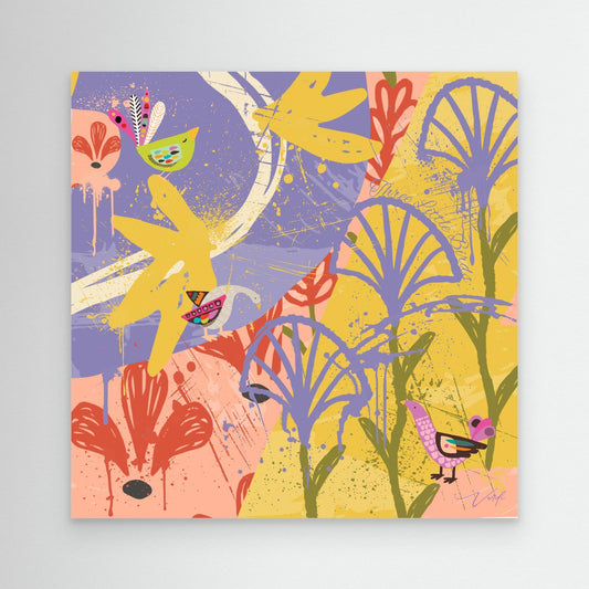 THREE LITTLE BIRDS by Verdi Art