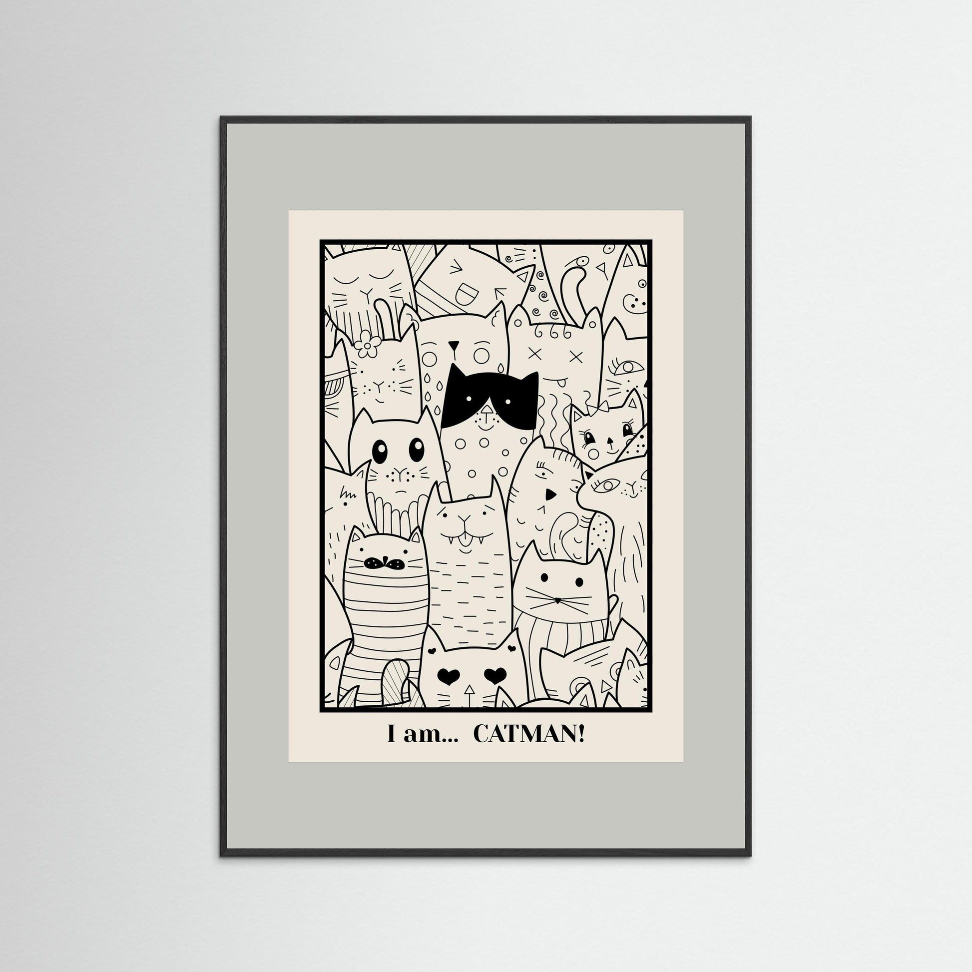 CATMAN by Verdi Art