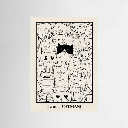 CATMAN by Verdi Art